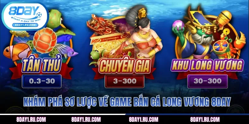 Khám phá sơ lược về game bắn cá Long Vương 8DAY